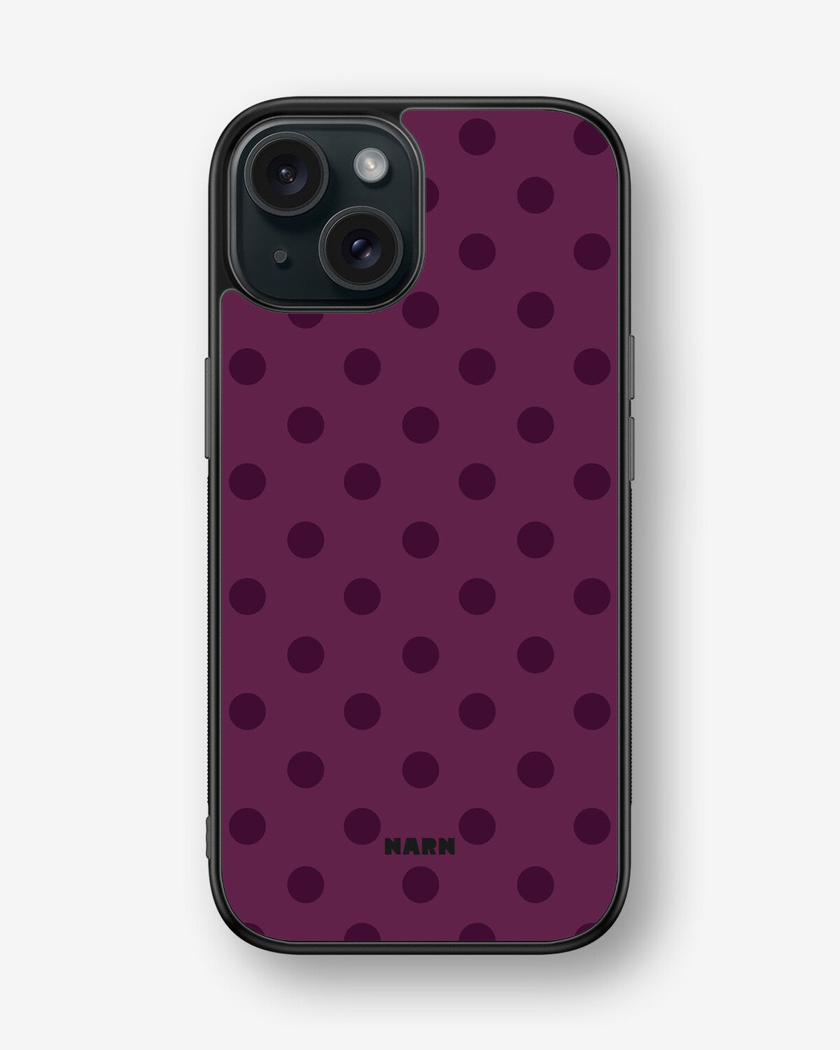 iPhone 15 Hard Case – Plum - View 1