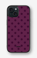 iPhone 15 Hard Case – Plum - View 1