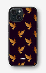iPhone 15 Hard Case – Royal Doves - View 1
