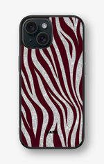 iPhone 15 Hard Case – Velvet Zebra - View 1