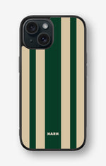 iPhone 15 Hard Case – Vert Stripe - View 1