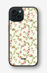 iPhone 15 Hard Case – Vintage Rose - View 1