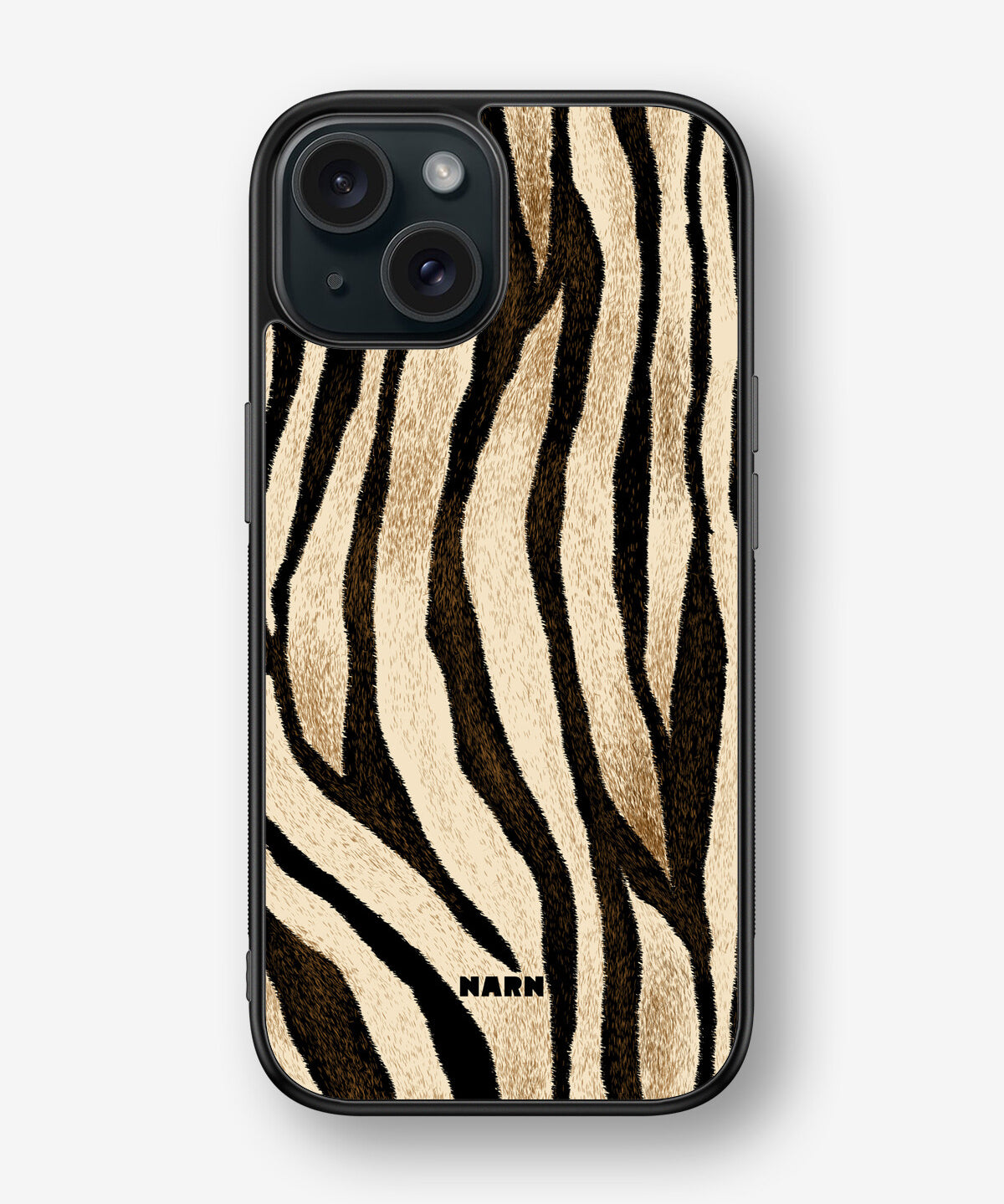 iPhone 15 Hard Case – Wild Zebra - View 1