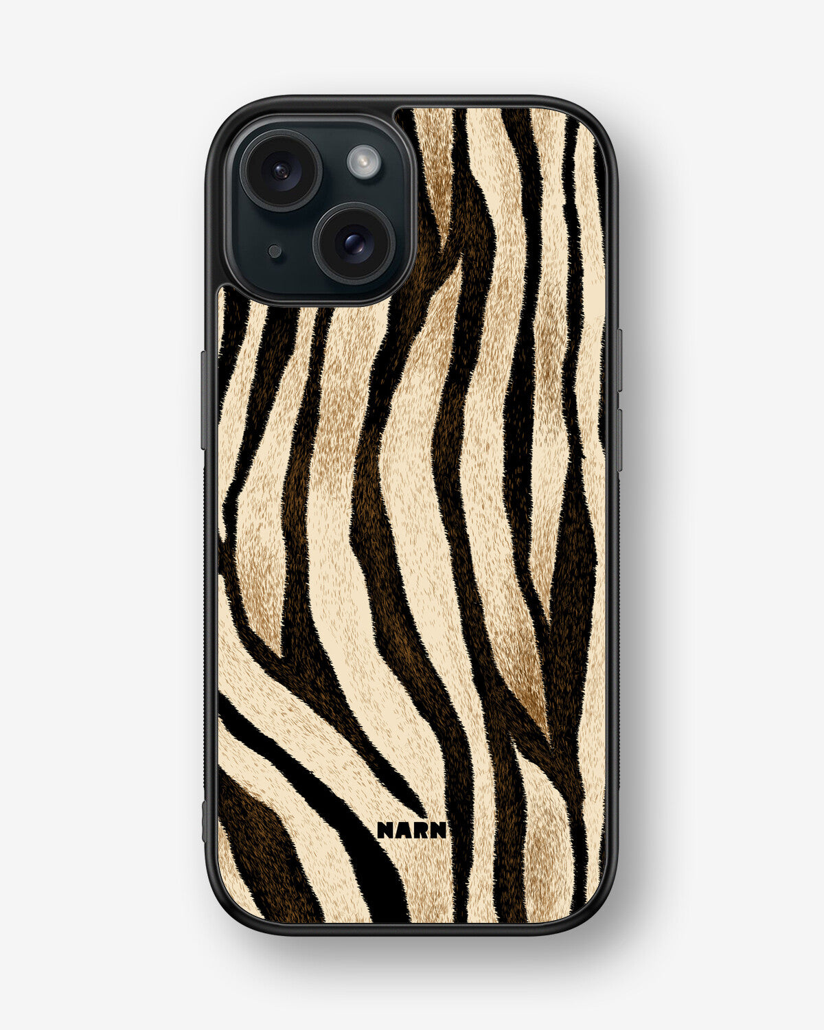 iPhone 15 Hard Case – Wild Zebra - View 1