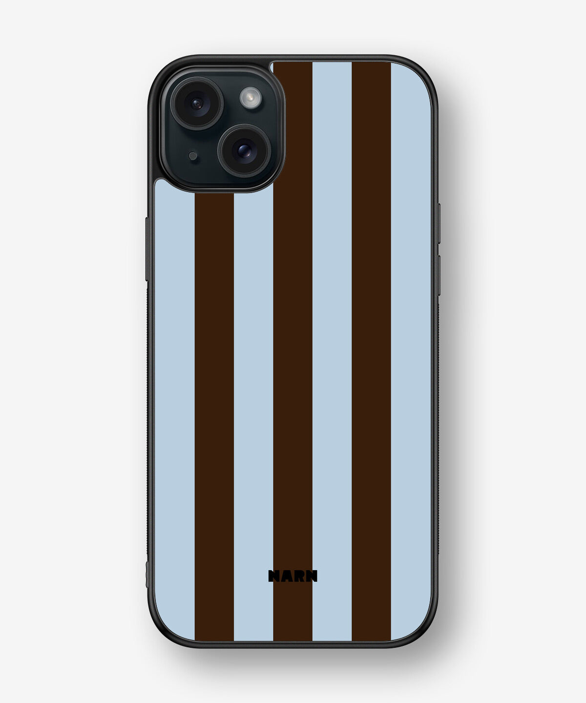 iPhone 15 Plus Hard Case – Bistro Stripes - View 1