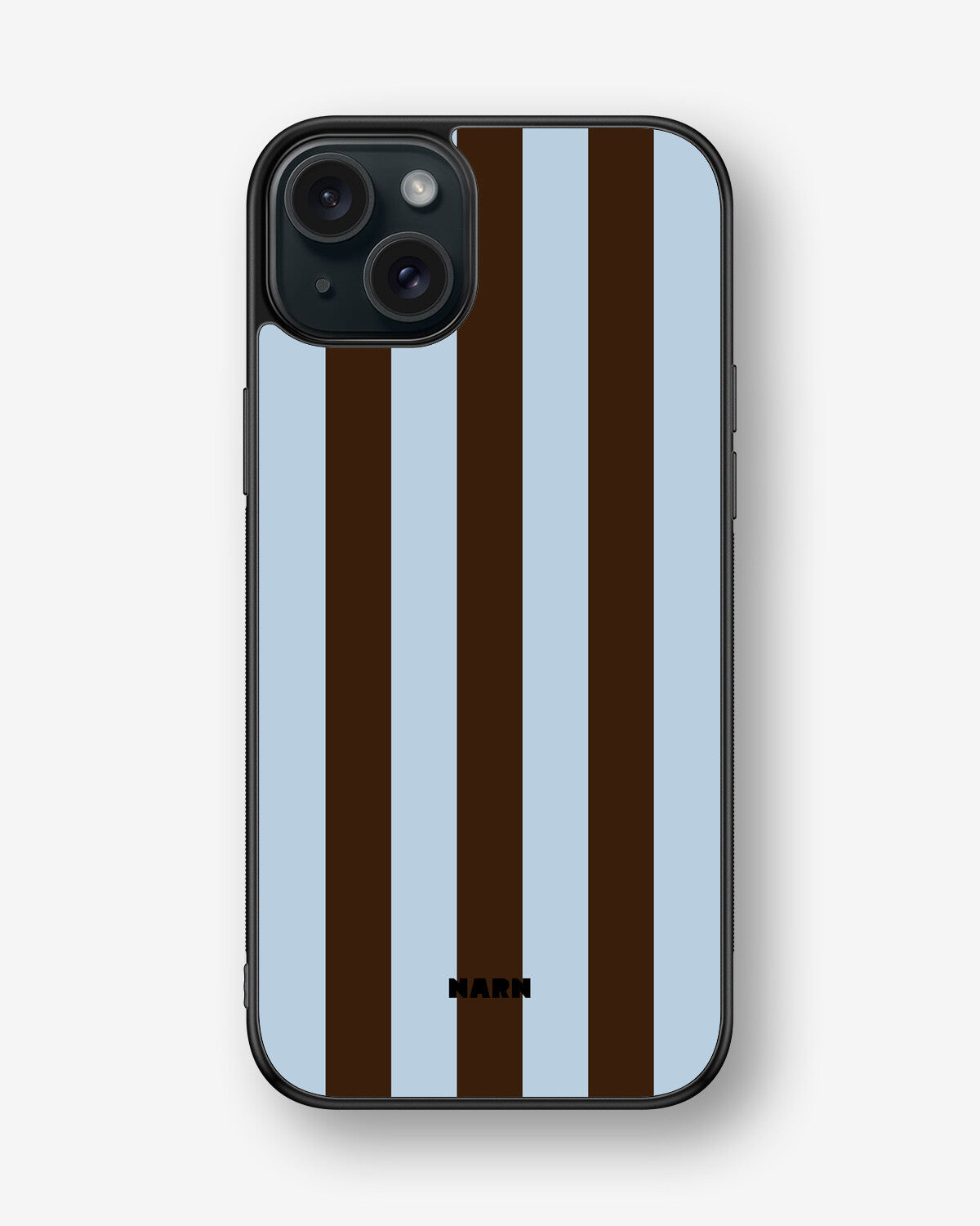 iPhone 15 Plus Hard Case – Bistro Stripes - View 1