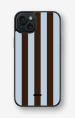 iPhone 15 Plus Hard Case – Bistro Stripes - View 1