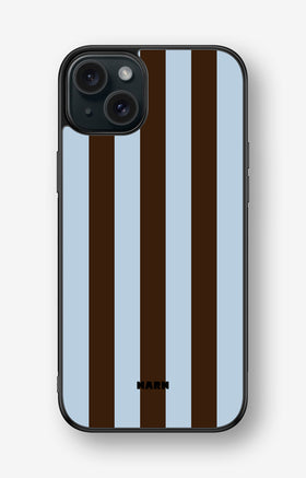 iPhone 15 Plus Hard Case – Bistro Stripes - View 1