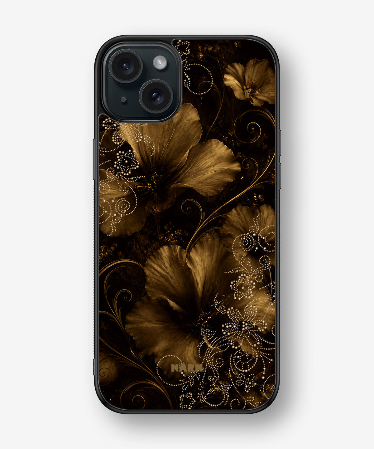 iPhone 15 Plus Hard Case – Bloom Noir - View 1