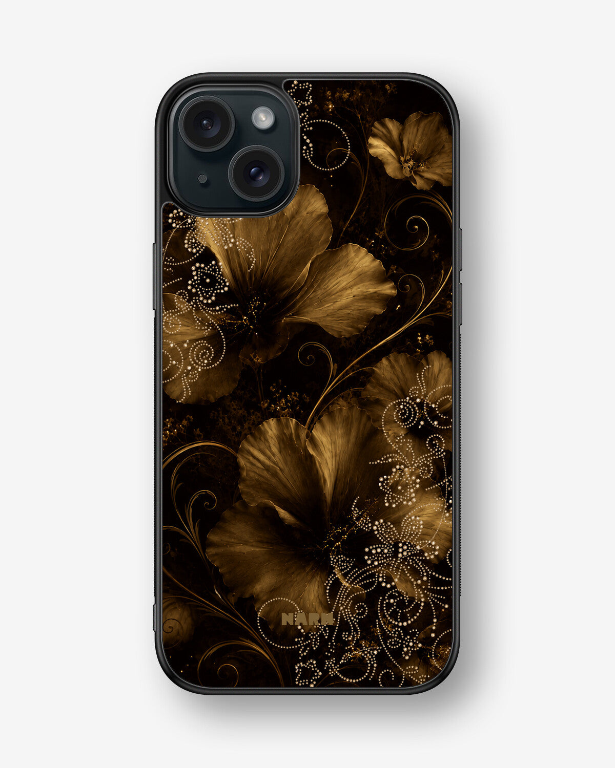 iPhone 15 Plus Hard Case – Bloom Noir - View 1