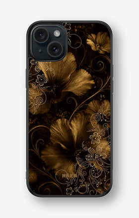 iPhone 15 Plus Hard Case – Bloom Noir - View 1