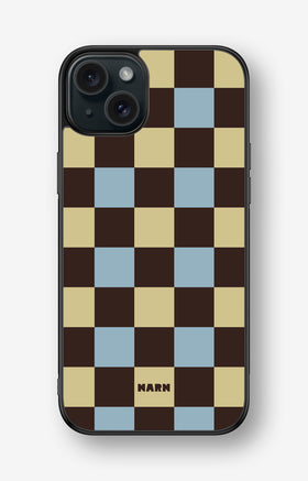 iPhone 15 Plus Hard Case – Butter Check - View 1