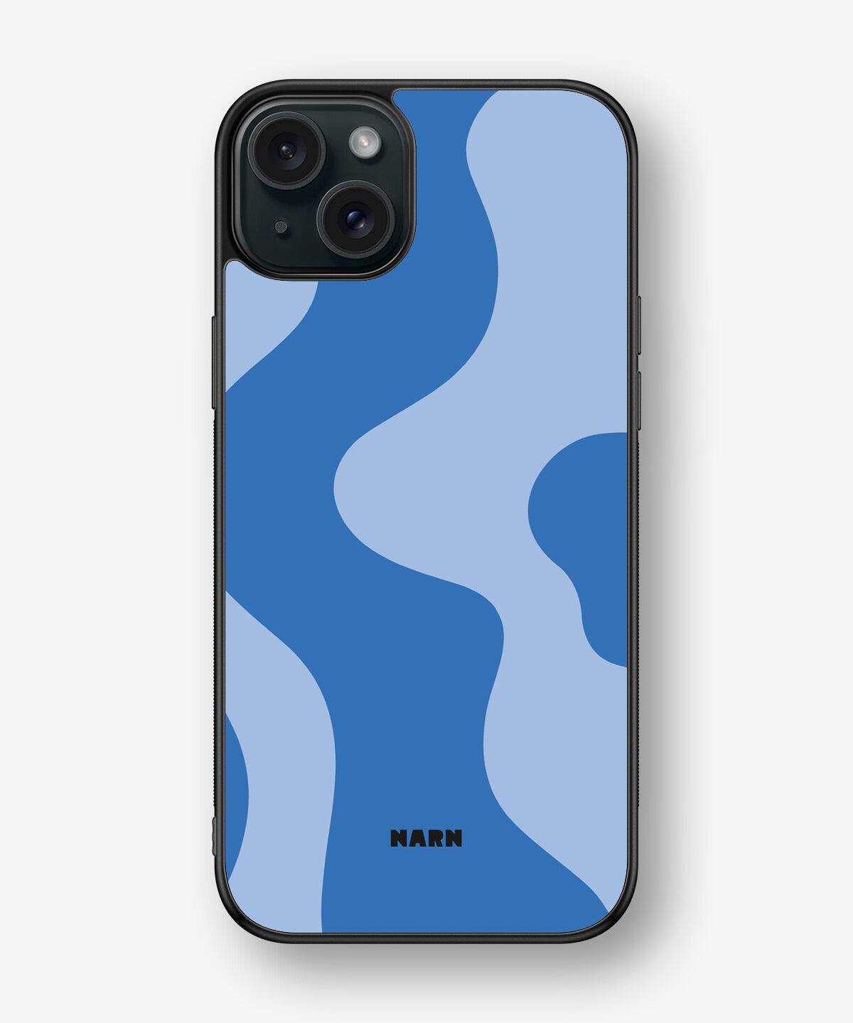 iPhone 15 Plus Hard Case – Calm Tide - View 1