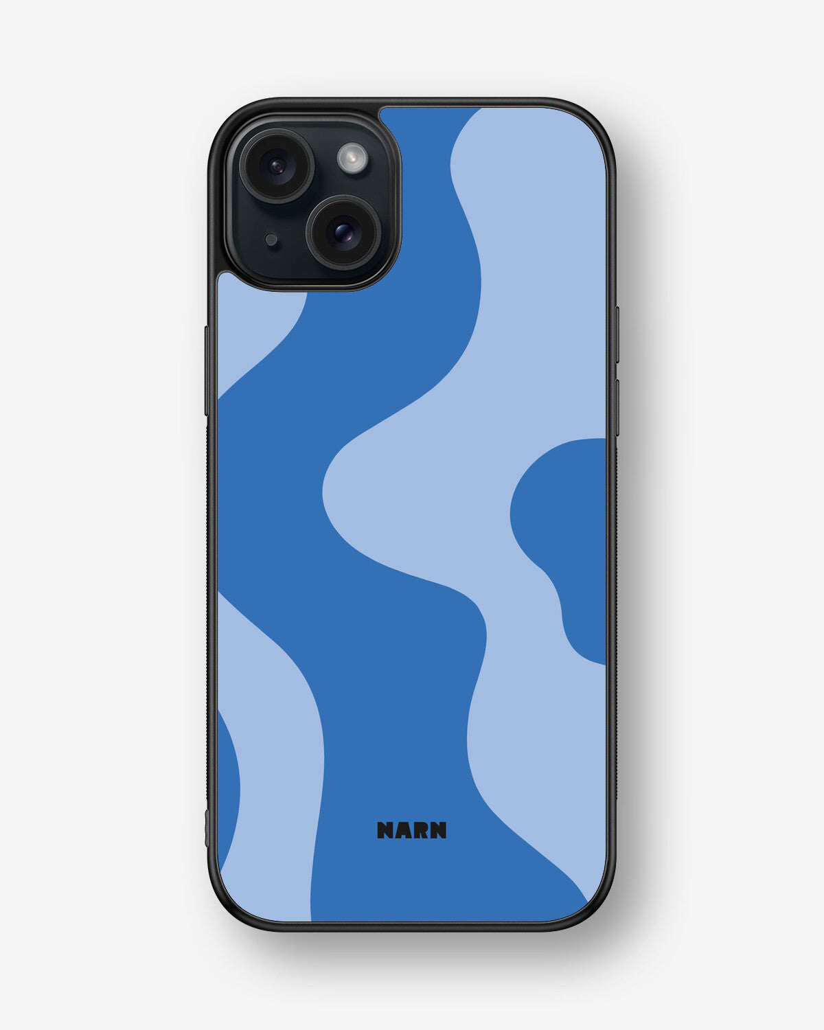 iPhone 15 Plus Hard Case – Calm Tide - View 1