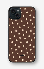 iPhone 15 Plus Hard Case – Choco Dots - View 1