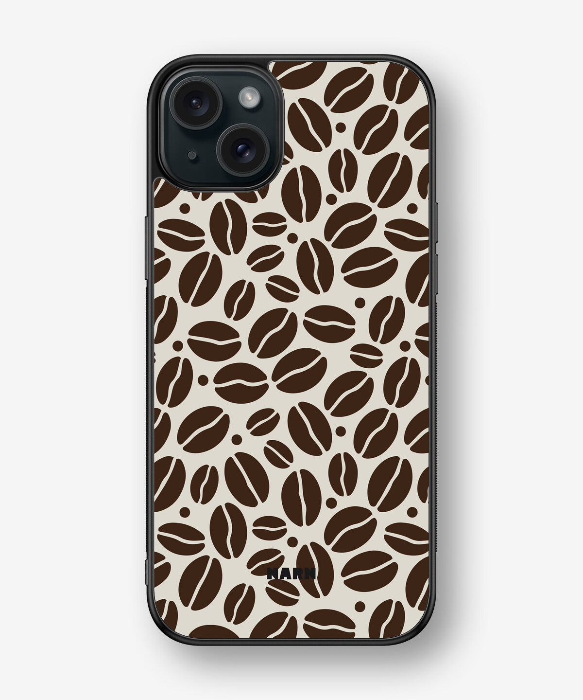 iPhone 15 Plus Hard Case – Coffee Beans - View 1