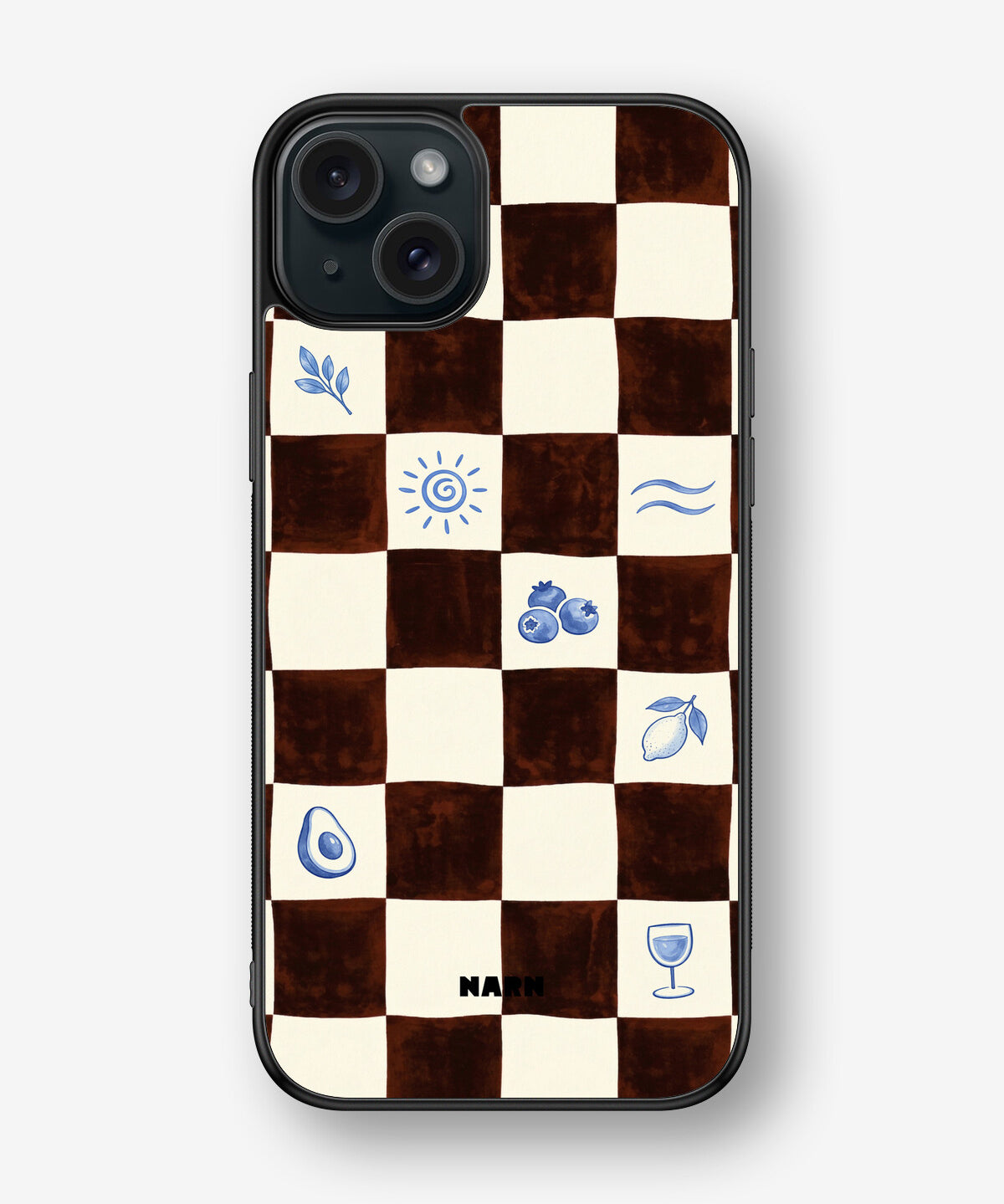 iPhone 15 Plus Hard Case – Dolce Grid - View 1