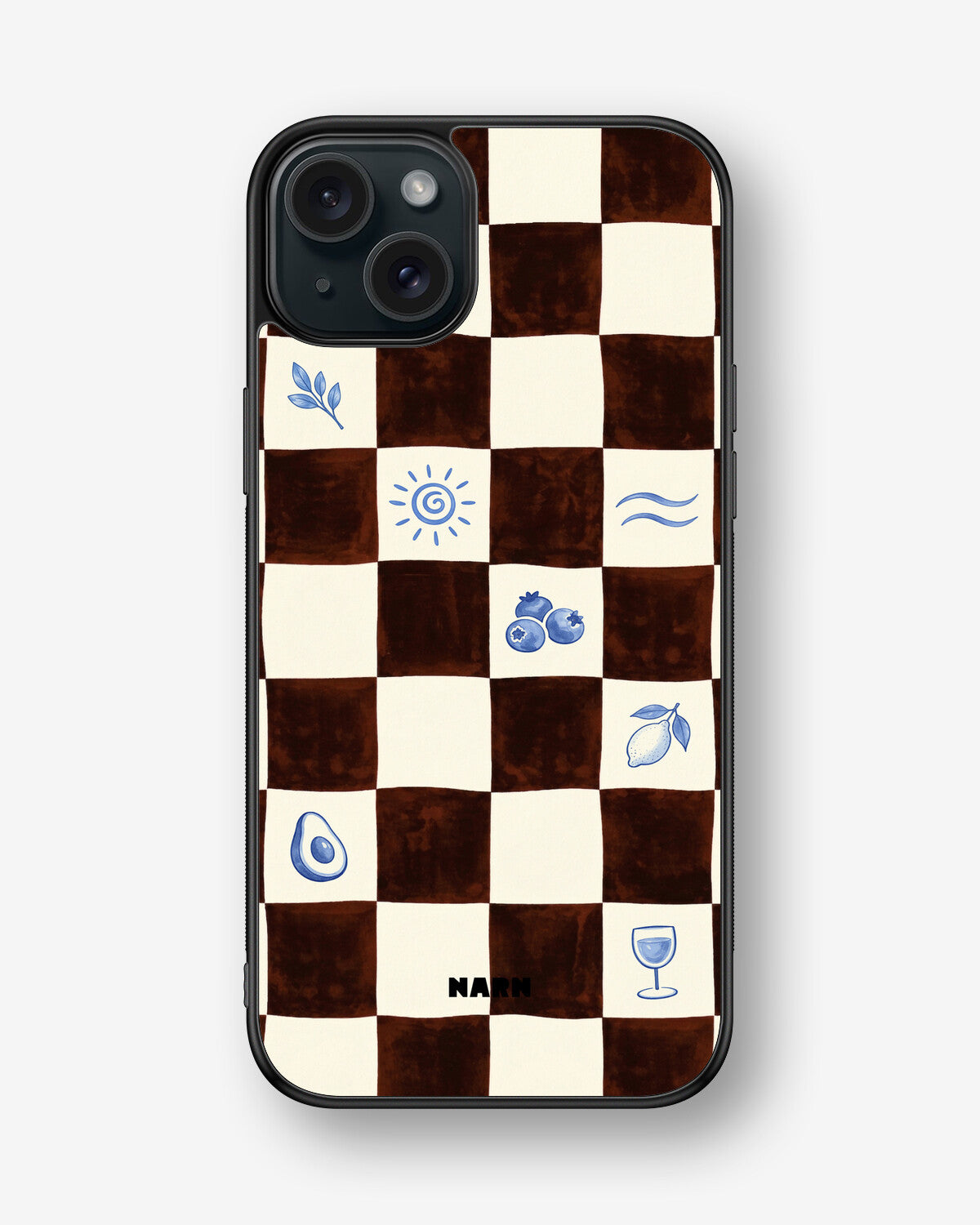 iPhone 15 Plus Hard Case – Dolce Grid - View 1