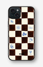 iPhone 15 Plus Hard Case – Dolce Grid - View 1