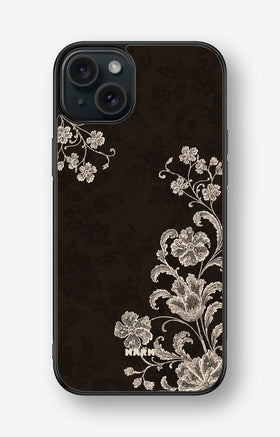 iPhone 15 Plus Hard Case – Ivory Bloom - View 1