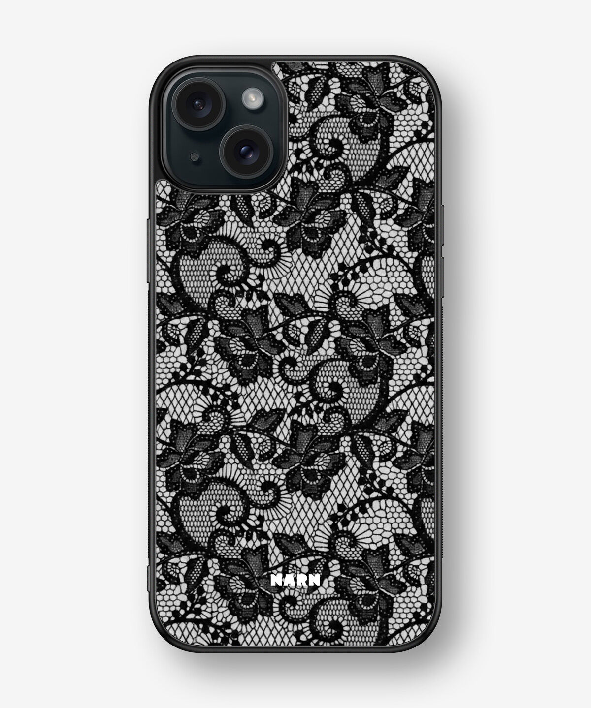 iPhone 15 Plus Hard Case – Midnight Lace - View 1
