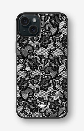 iPhone 15 Plus Hard Case – Midnight Lace - View 1