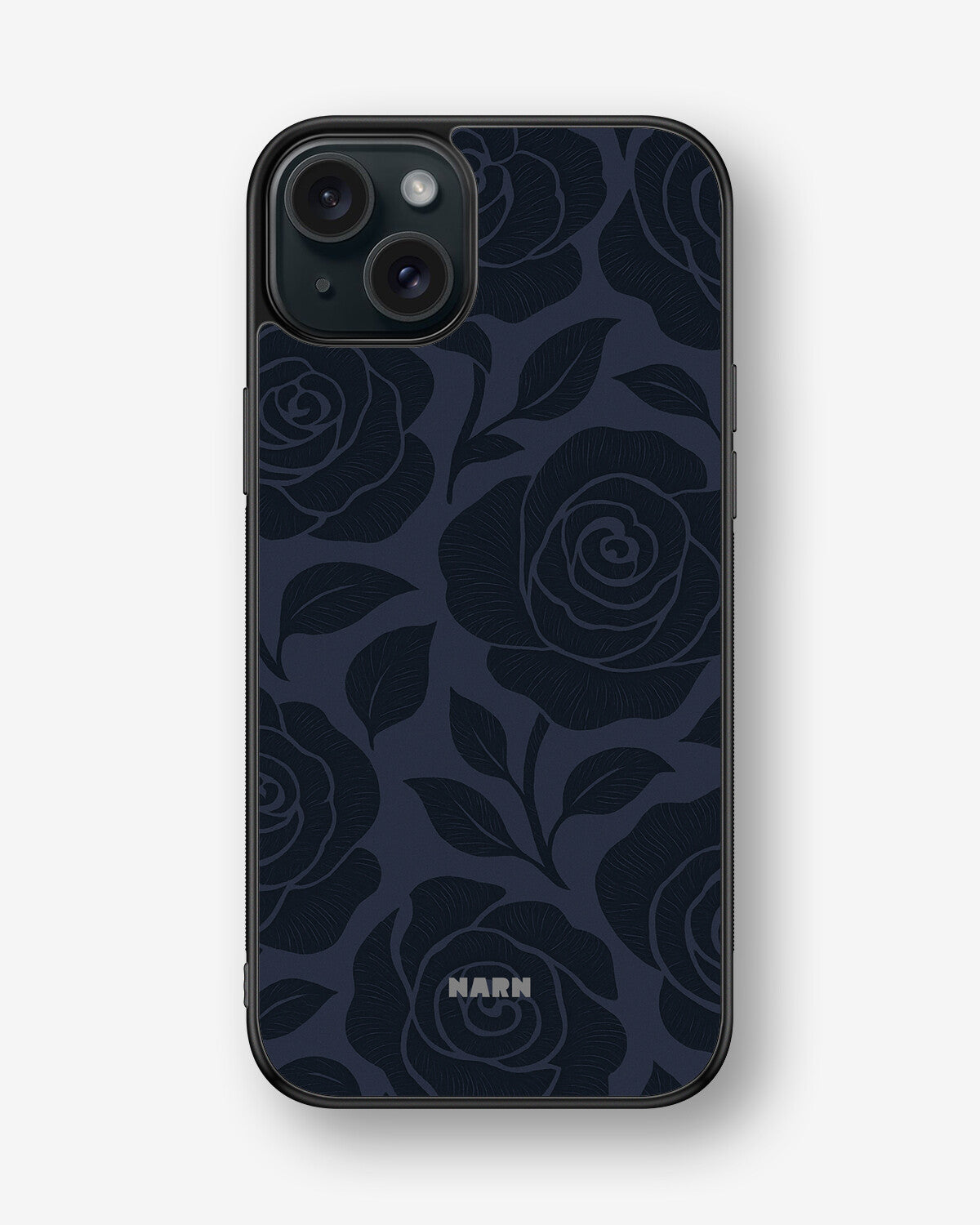 iPhone 15 Plus Hard Case – Midnight Rose - View 1