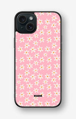iPhone 15 Plus Hard Case – Pink Daisy - View 1
