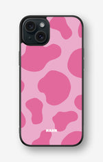 iPhone 15 Plus Hard Case – Pink Moo - View 1