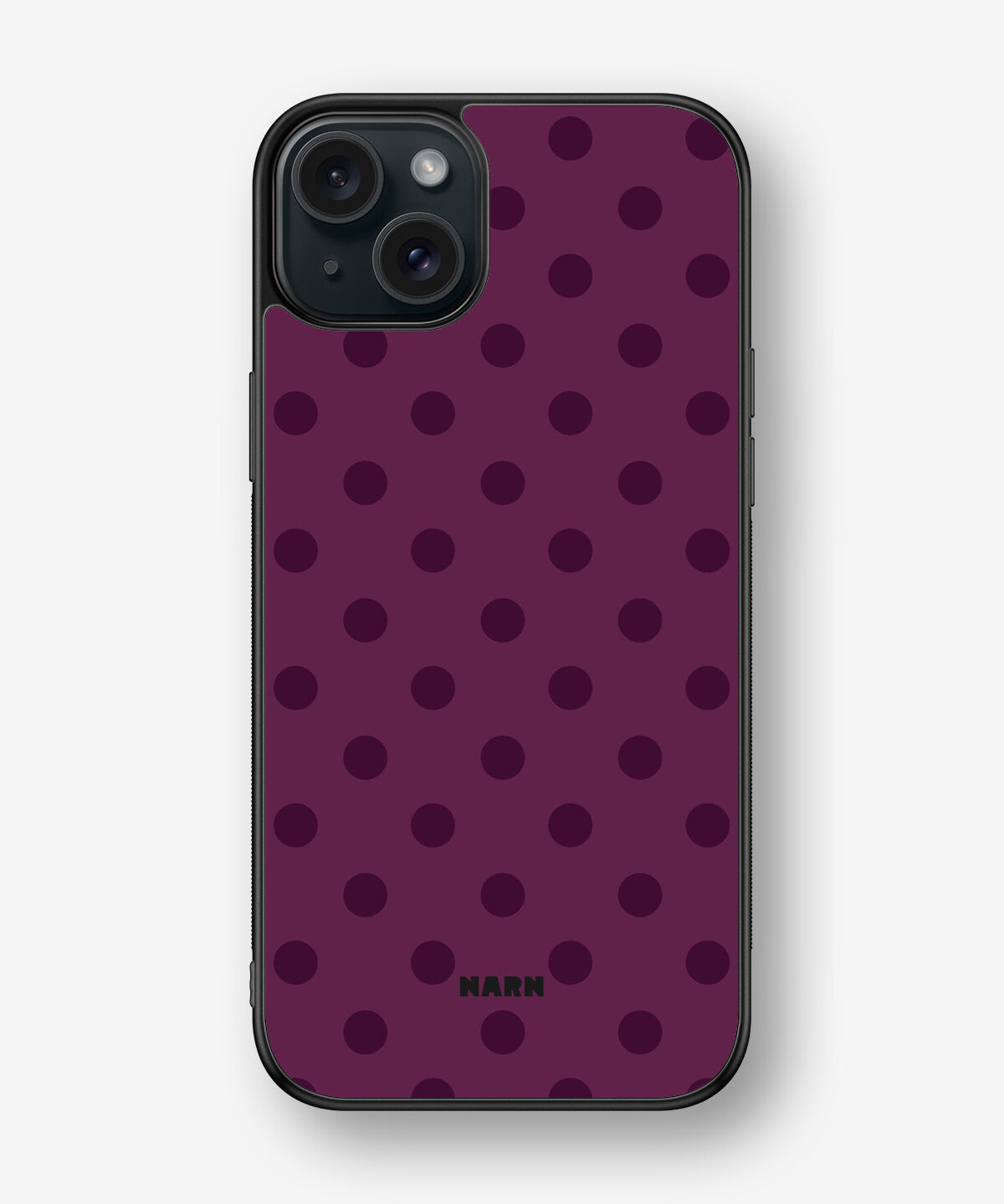 iPhone 15 Plus Hard Case – Plum - View 1