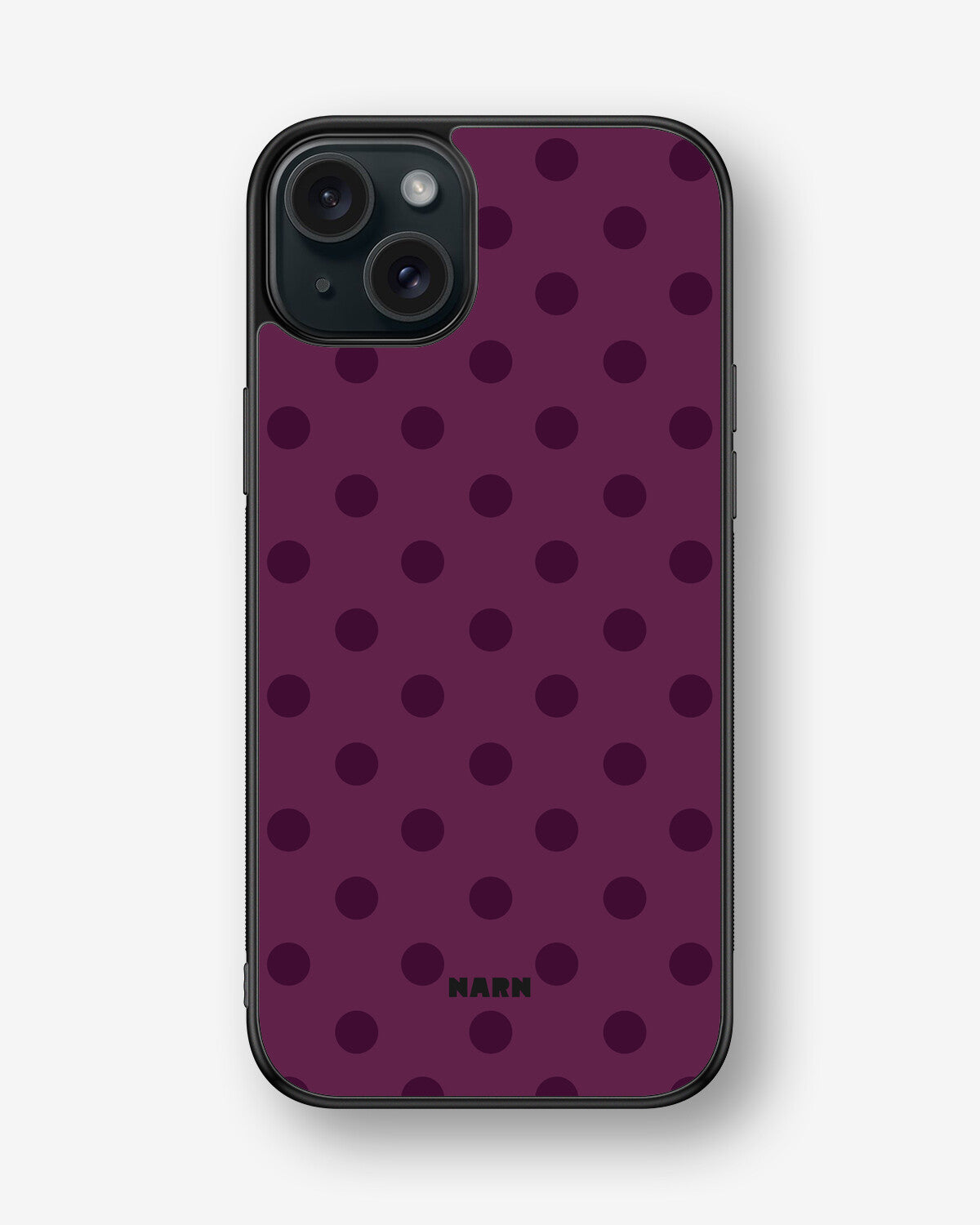 iPhone 15 Plus Hard Case – Plum - View 1