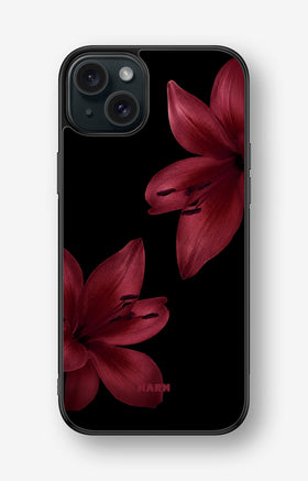iPhone 15 Plus Hard Case – Ruby Lily - View 1