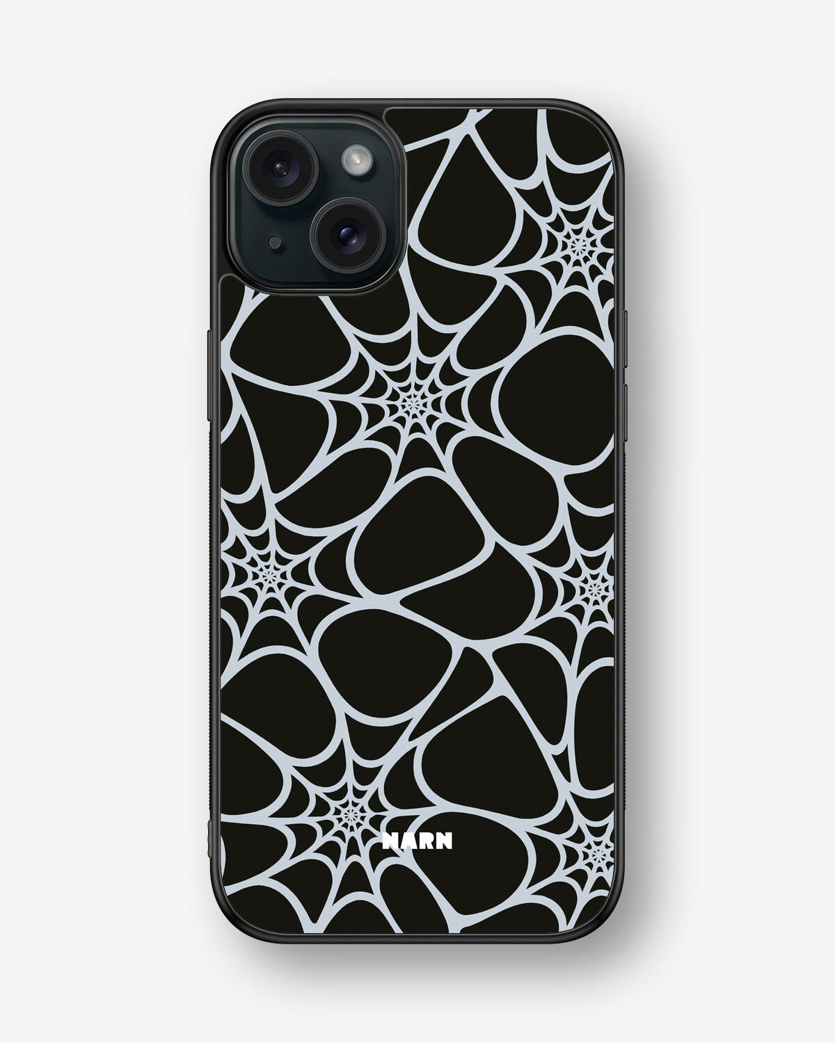iPhone 15 Plus Hard Case – Spiderweb - View 1