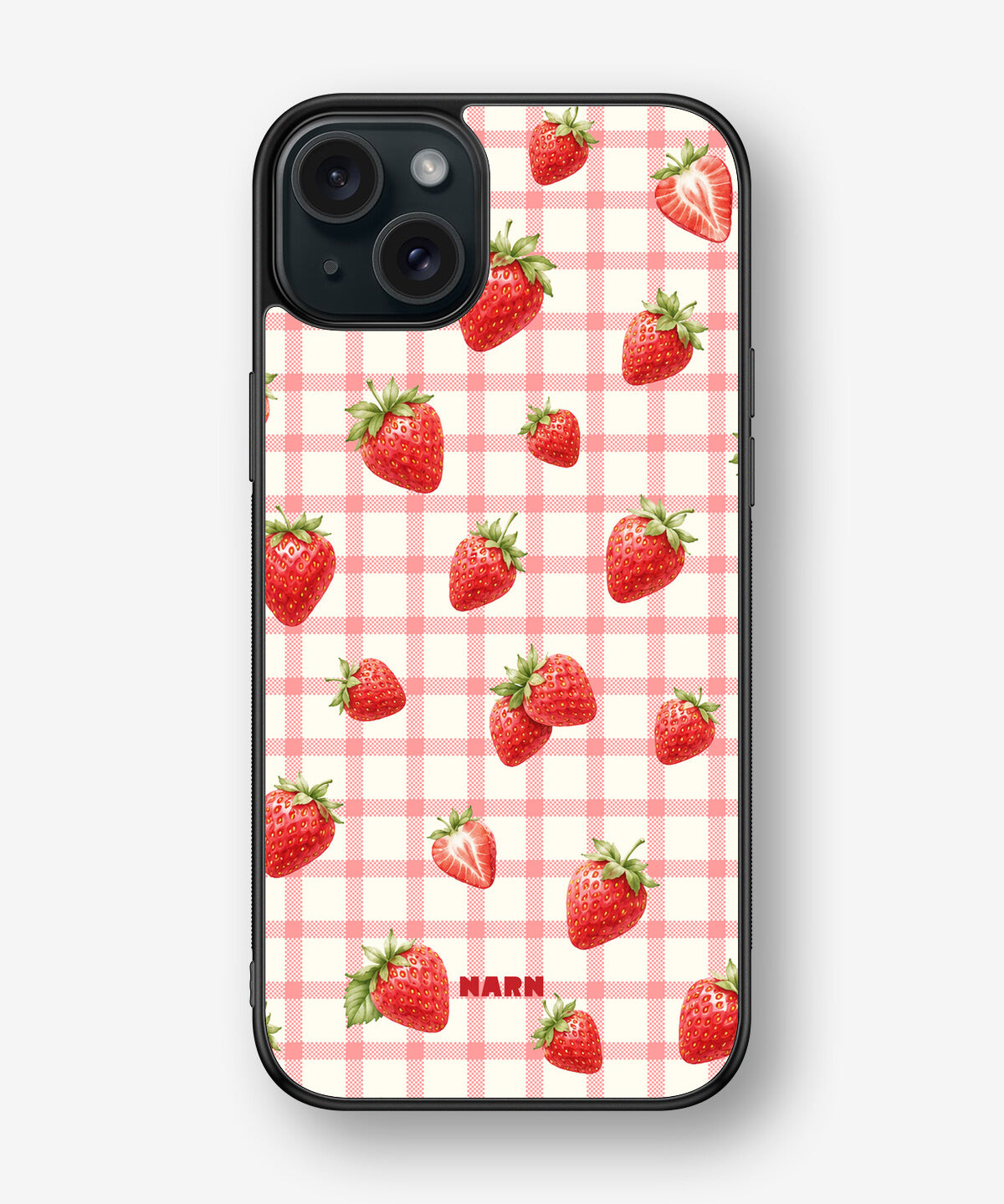 iPhone 15 Plus Hard Case – Strawbella - View 1