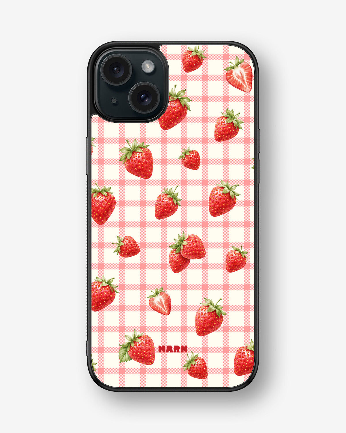 iPhone 15 Plus Hard Case – Strawbella - View 1