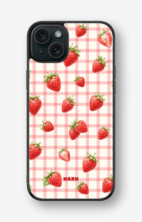 iPhone 15 Plus Hard Case – Strawbella - View 1