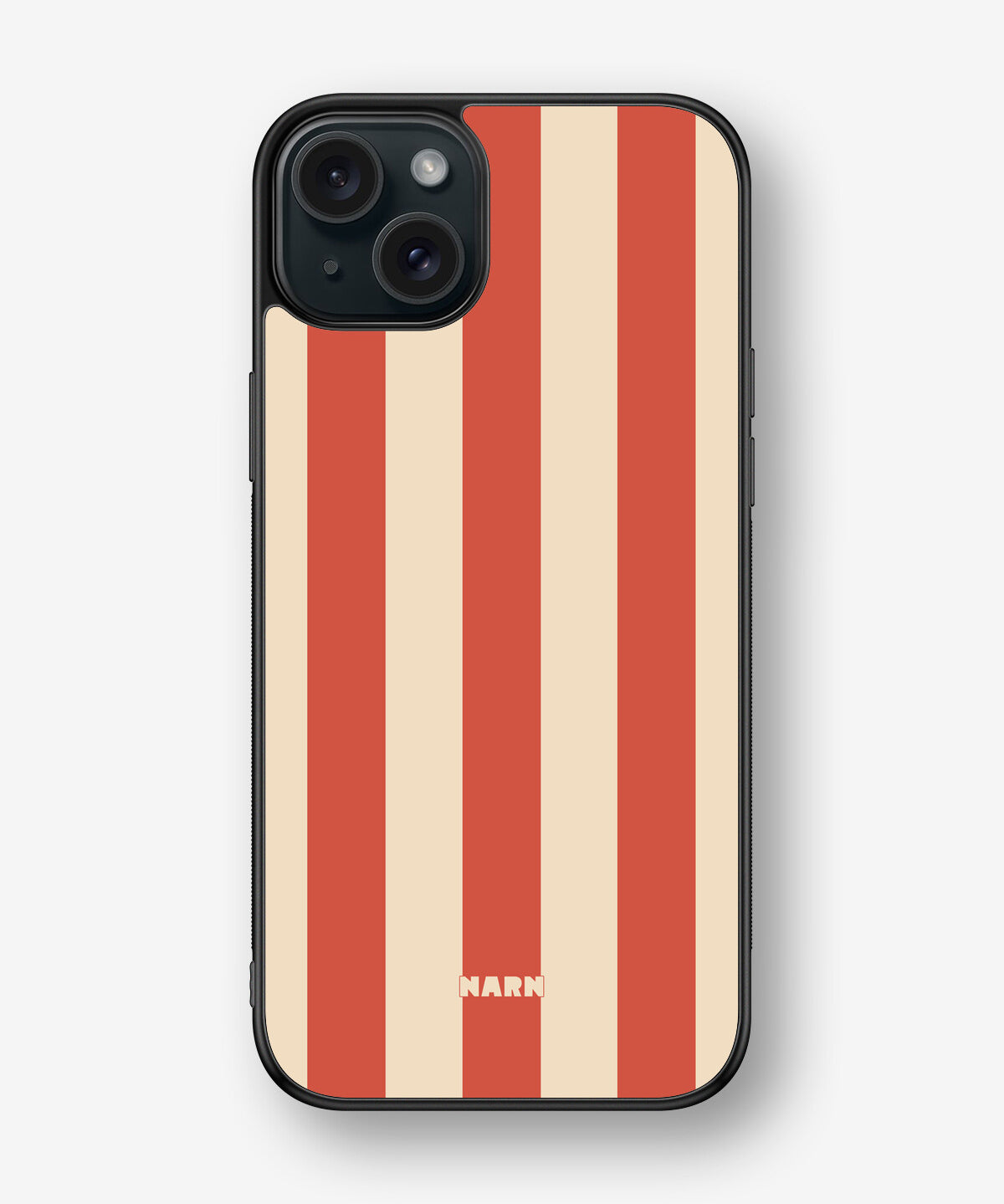 iPhone 15 Plus Hard Case – Sunset Stripes - View 1