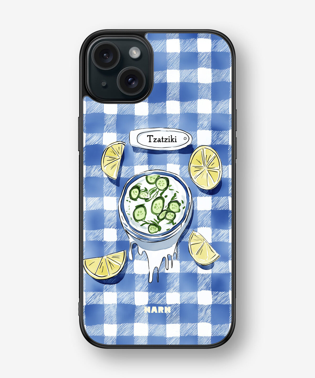 iPhone 15 Plus Hard Case – Tzatziki Time - View 1