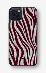 iPhone 15 Plus Hard Case – Velvet Zebra - View 1