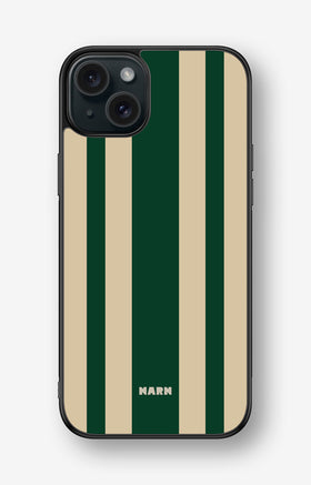 iPhone 15 Plus Hard Case – Vert Stripe - View 1