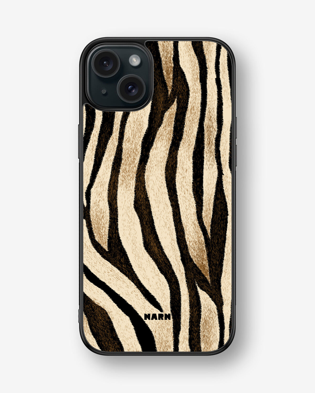iPhone 15 Plus Hard Case – Wild Zebra - View 1