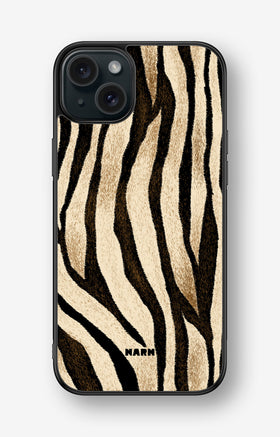 iPhone 15 Plus Hard Case – Wild Zebra - View 1