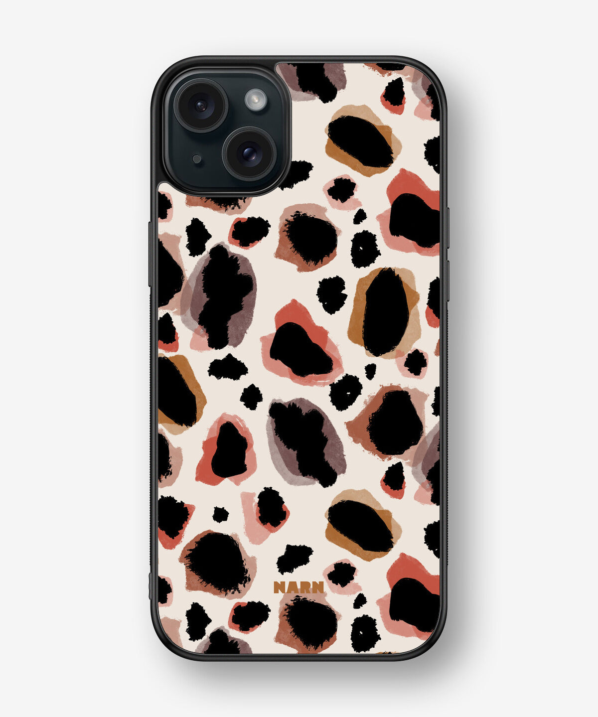 iPhone 15 Plus Hard Case – Artsy Leopard - View 1