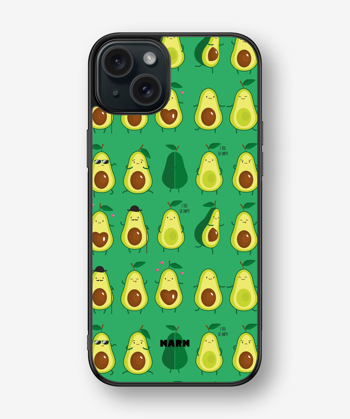 iPhone 15 Plus Hard Case – Avocado Mood - View 1