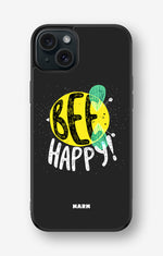 iPhone 15 Plus Hard Case – BEE Happy - View 1
