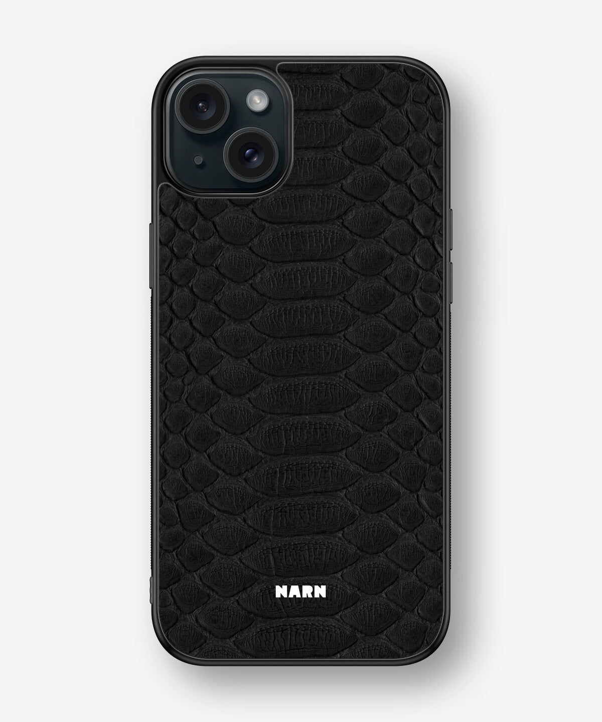 iPhone 15 Plus Hard Case – Black Snake - View 1