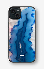 iPhone 15 Plus Hard Case – Blue Agate - View 1