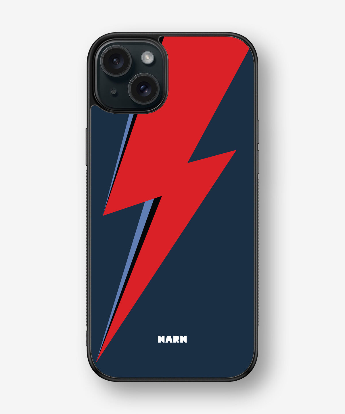 iPhone 15 Plus Hard Case – Blue Bowie - View 1