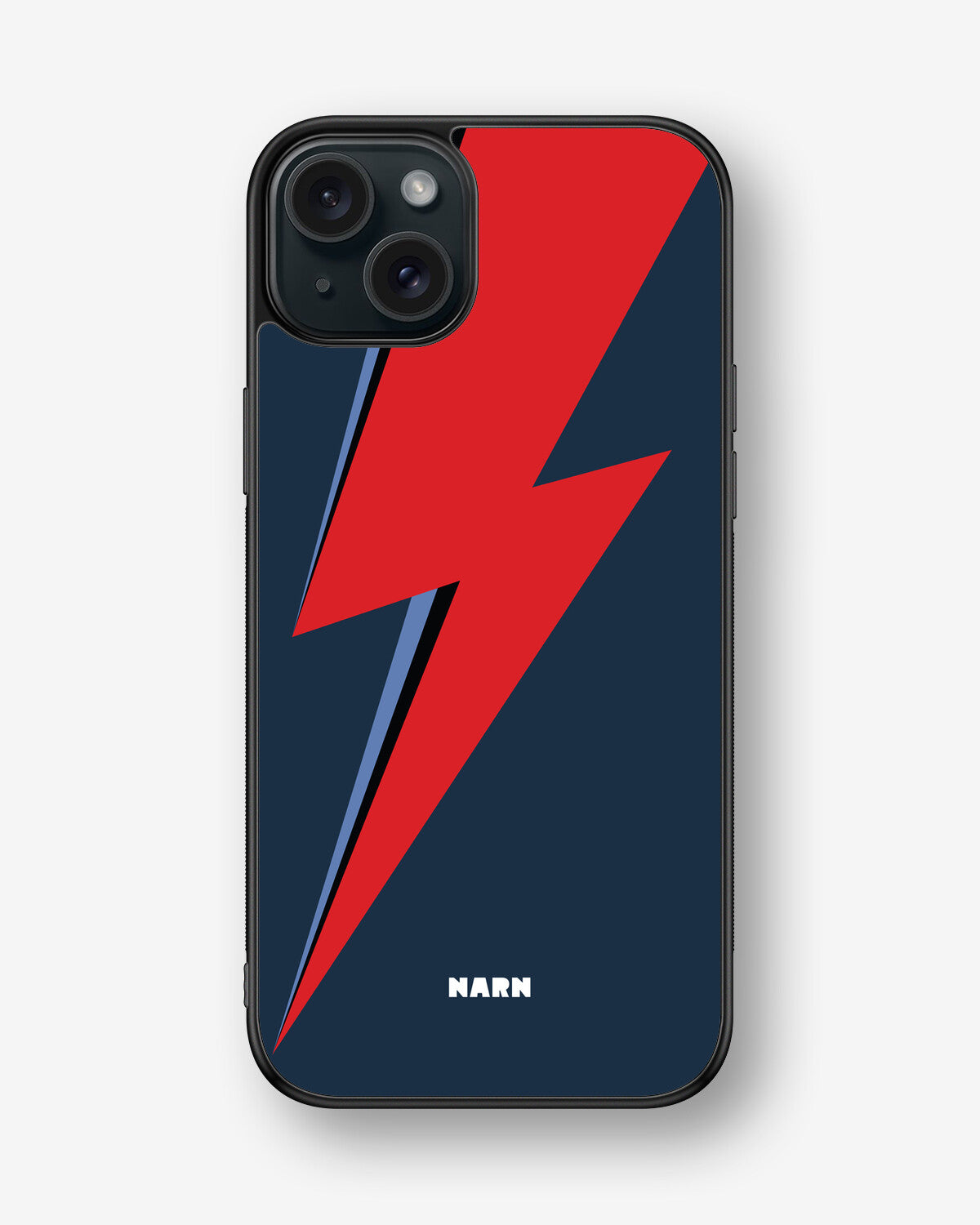 iPhone 15 Plus Hard Case – Blue Bowie - View 1