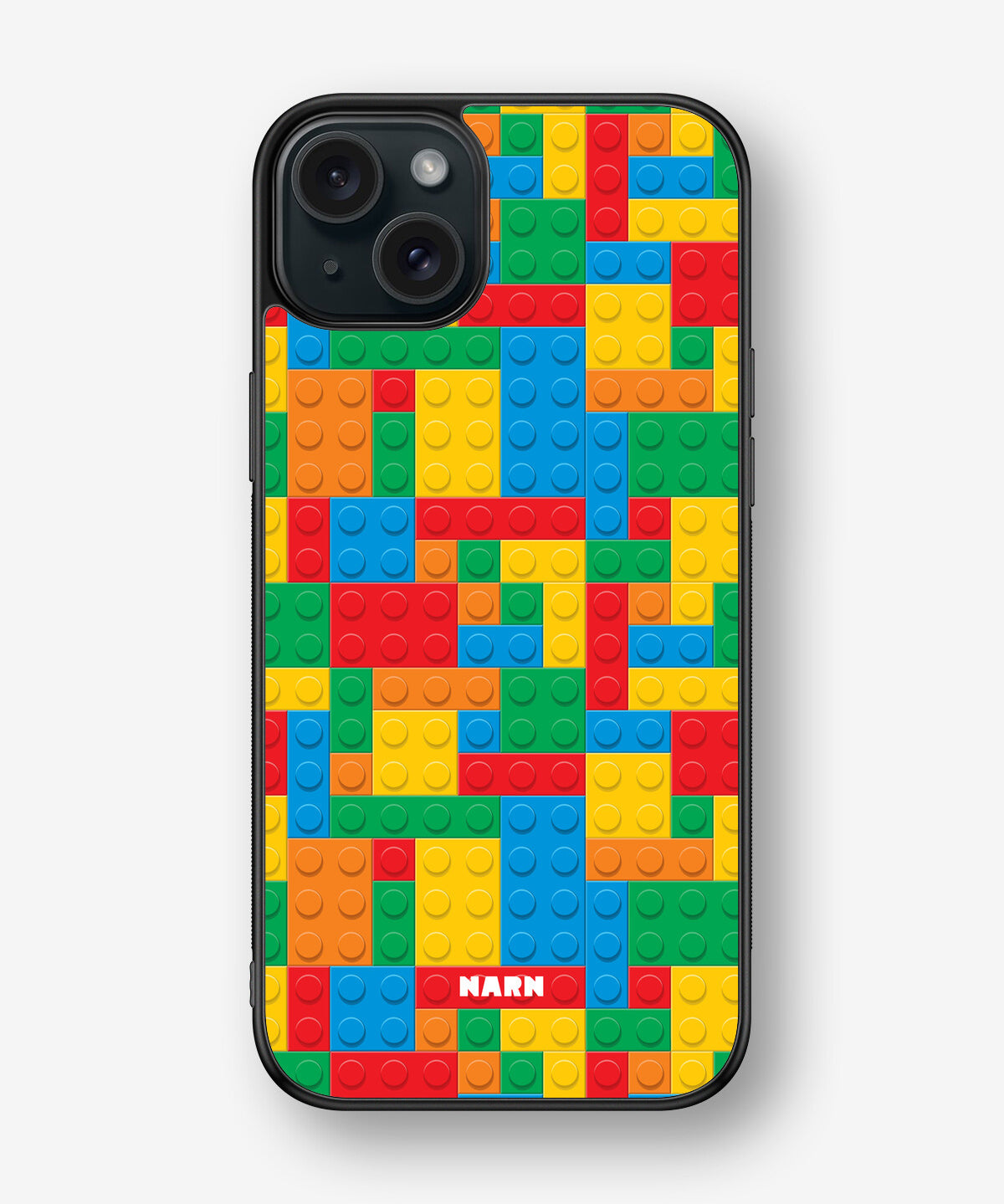 iPhone 15 Plus Hard Case – Building Bricks - View 1
